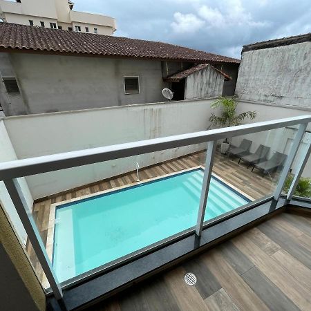 Apto Aconchegante C/ Wifi, Smartv E Piscina Ubatuba Kültér fotó